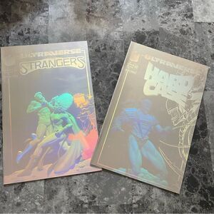 ULTRAVERSE THE STRANGERS # 1 HOLOGRAPHIC2 comics book